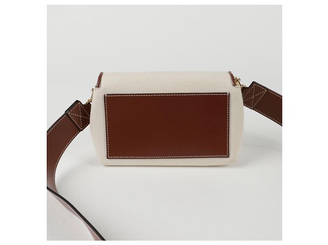Burberry Borsa a tracolla Hawberry Bianco - vista 6