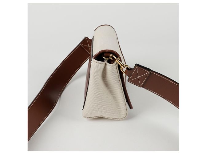 Burberry Borsa a tracolla Hawberry Bianco - vista 7