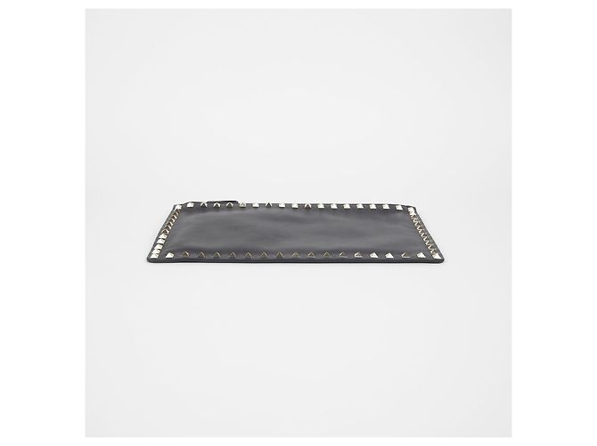 Valentino Clutch Rockstud Negro - vista 5