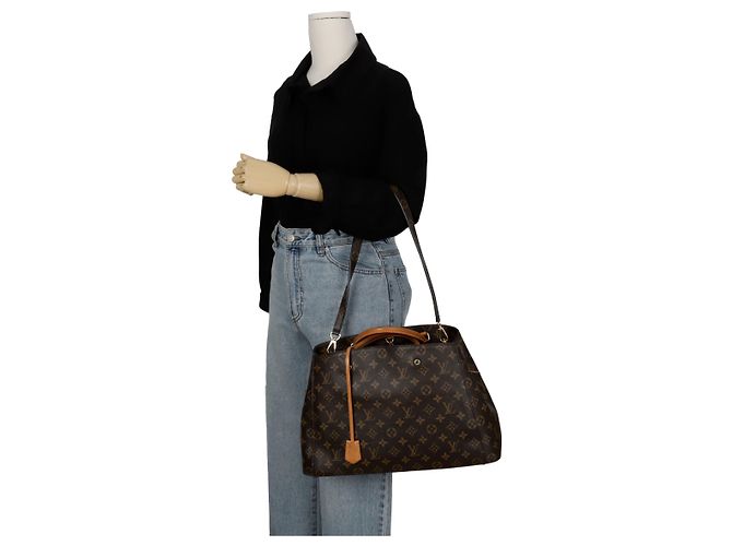 Louis Vuitton Borsa a Spalla Montaign GM Marrone - vista 10
