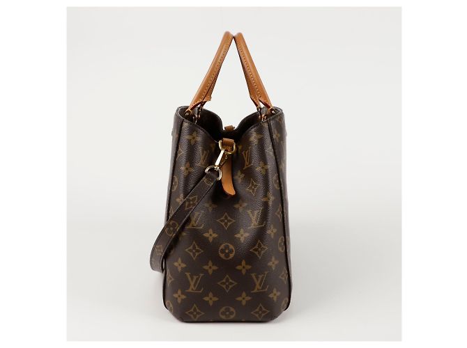 Louis Vuitton Borsa a Spalla Montaign GM Marrone - vista 3
