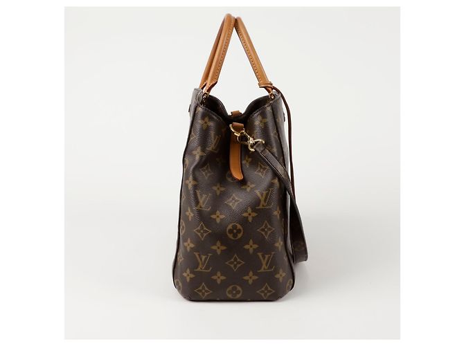 Louis Vuitton Borsa a Spalla Montaign GM Marrone - vista 5