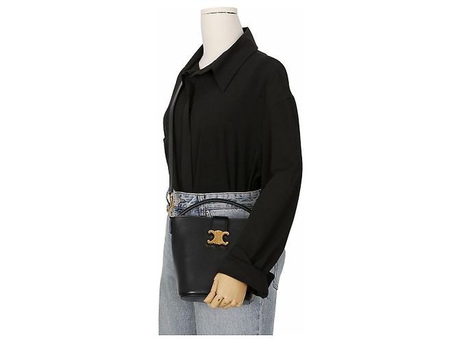 Céline Sac à main épaule Louise Small Tote - vue 9
