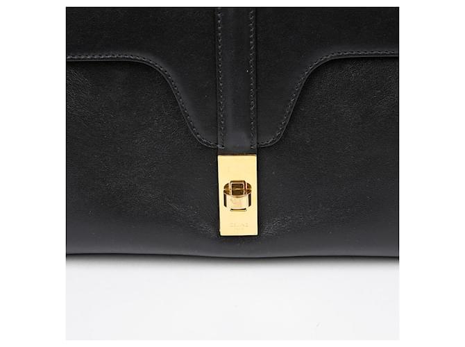 Céline Borsa a tracolla morbida Tin Nero - vista 3