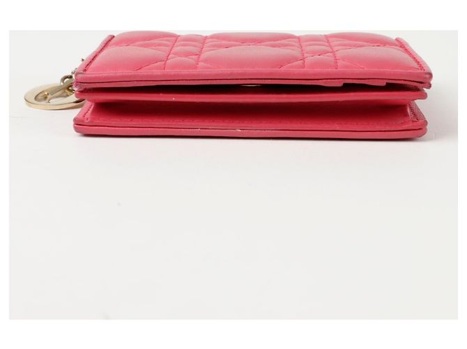 Dior Cartera Lady Flap Rosa - vista 5
