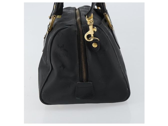 MCM Visetos logogramme Canvas and Leather Schwarz - Ansicht 4