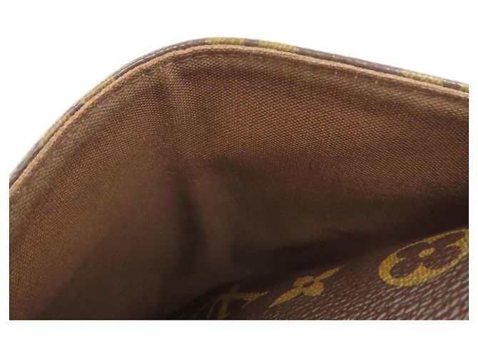 Borsa Tote Totally PM Louis Vuitton M56688 Marrone Monogramma - vista 9