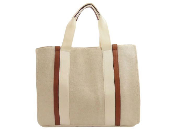 Chloé Muttertasche 2-Wege Tote Braun Beige - Ansicht 2