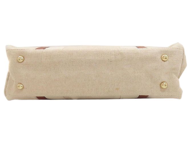 Chloé Muttertasche 2-Wege Tote Braun Beige - Ansicht 4