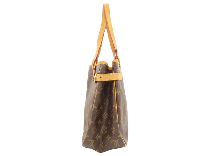 Borsa tote Batignolles Horizontal Louis Vuitton Marrone Monogramma - vista 3