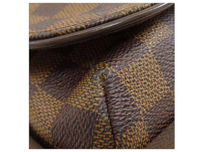 Borsa a Spalla Brooklyn MM N51211 di Louis Vuitton Marrone Damier ebene - vista 17