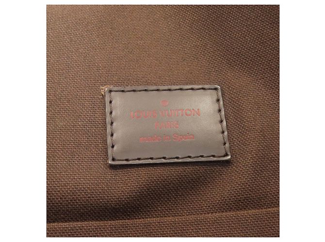 Borsa a Spalla Brooklyn MM N51211 di Louis Vuitton Marrone Damier ebene - vista 6
