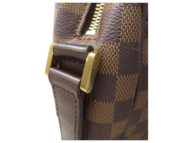 Borsa a Spalla Ipanema GM Louis Vuitton Marrone Damier ebene - vista 13
