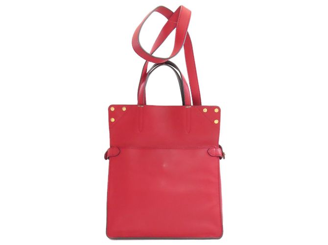 Borsa Fendi Flip 2 in 1 Rosso Beige - vista 2