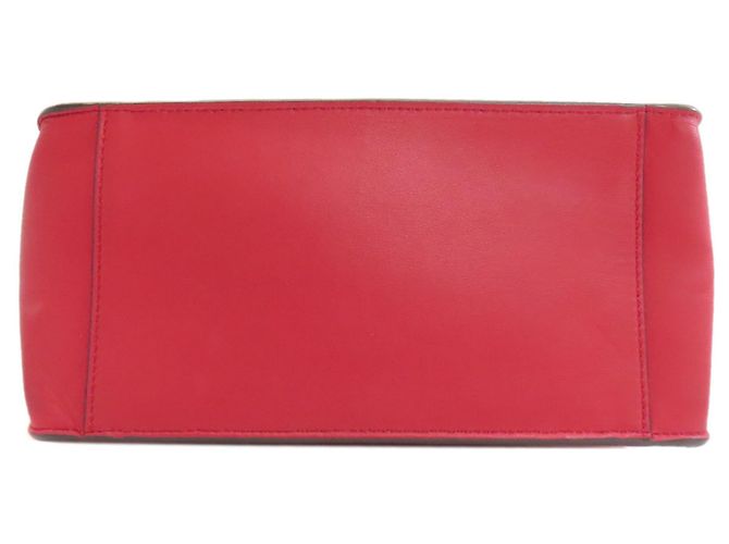 Borsa Fendi Flip 2 in 1 Rosso Beige - vista 4