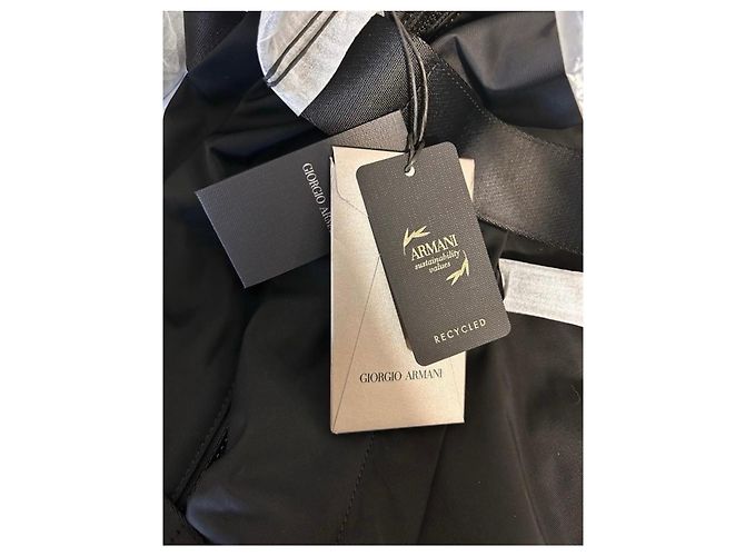 Borsa da viaggio Giorgio Armani Nero - vista 5