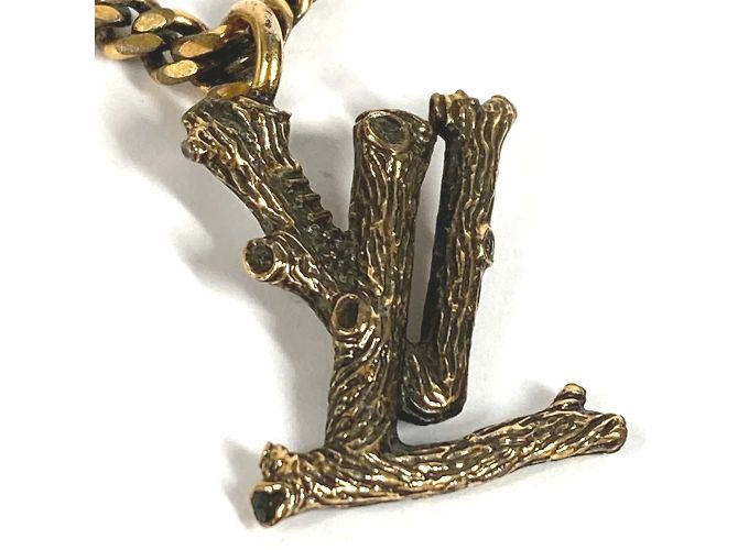 Collana Pendente Vintage Louis Vuitton D'oro - vista 2
