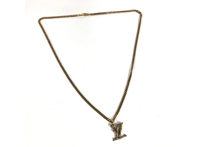 Collana Pendente Vintage Louis Vuitton D'oro - vista 3