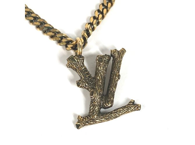 Collana Pendente Vintage Louis Vuitton D'oro - vista 4