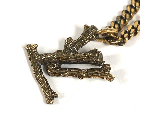 Collana Pendente Vintage Louis Vuitton D'oro - vista 5