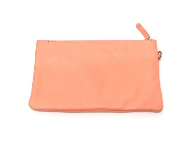 Borsa a Mano Chanel Matelassé Rosa Corallo - vista 14