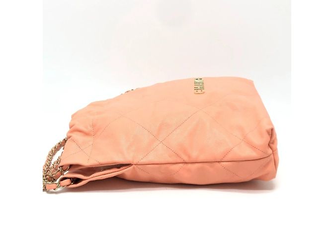 Borsa a Mano Chanel Matelassé Rosa Corallo - vista 4