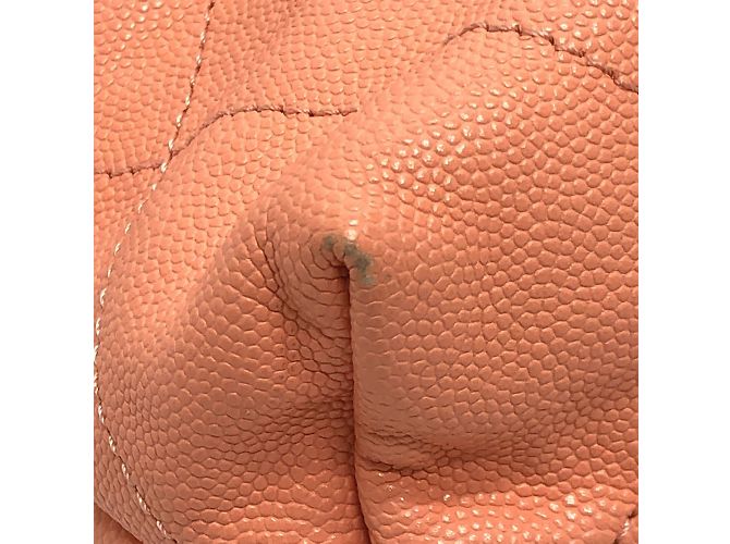 Borsa a Mano Chanel Matelassé Rosa Corallo - vista 8