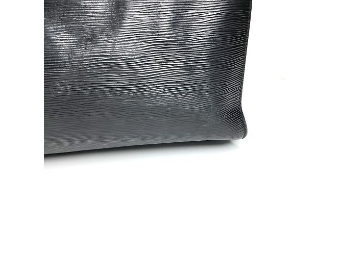 Borsa da viaggio Keepall 60 in pelle Epi Louis Vuitton Nero - vista 2