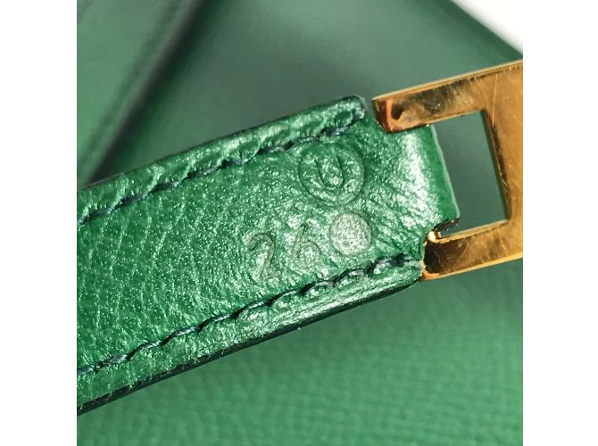 Borsa a tracolla Kelly Vintage di Hermès Verde - vista 10