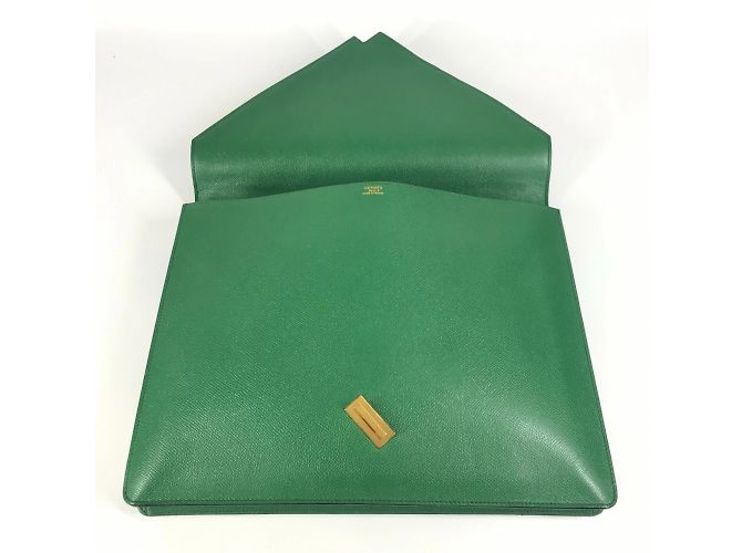 Borsa a tracolla Kelly Vintage di Hermès Verde - vista 11