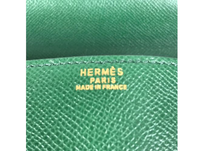 Borsa a tracolla Kelly Vintage di Hermès Verde - vista 12