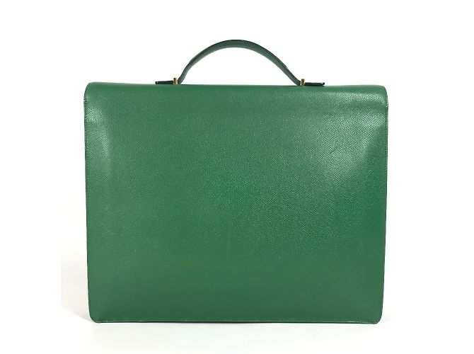 Borsa a tracolla Kelly Vintage di Hermès Verde - vista 3