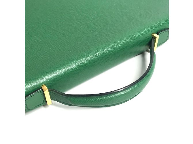 Borsa a tracolla Kelly Vintage di Hermès Verde - vista 7
