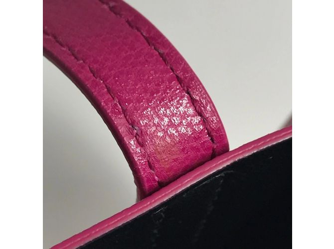 Borsa tote e a spalla in pelle Tiffany & Co. Nero Rosa - vista 10