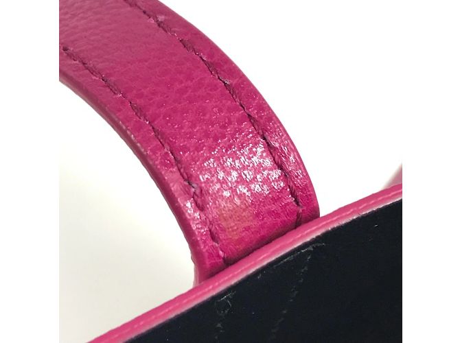 Borsa tote e a spalla in pelle Tiffany & Co. Nero Rosa - vista 11