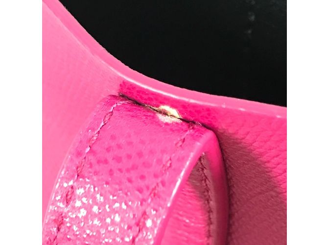 Borsa tote e a spalla in pelle Tiffany & Co. Nero Rosa - vista 12