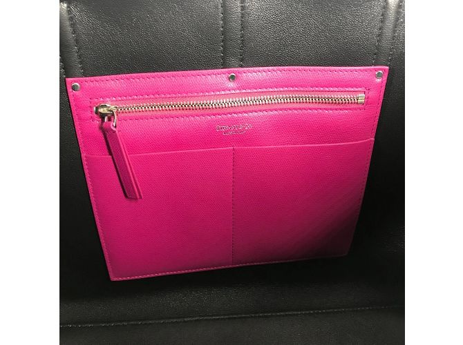 Borsa tote e a spalla in pelle Tiffany & Co. Nero Rosa - vista 16