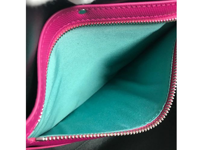 Borsa tote e a spalla in pelle Tiffany & Co. Nero Rosa - vista 17