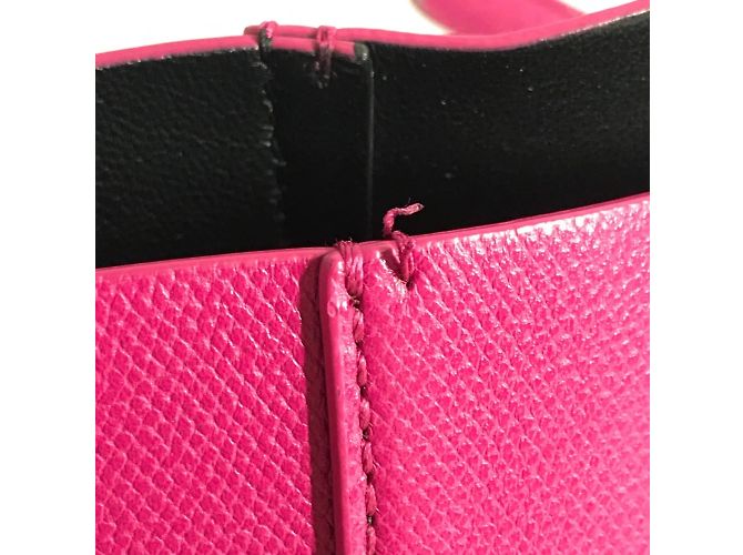 Borsa tote e a spalla in pelle Tiffany & Co. Nero Rosa - vista 18