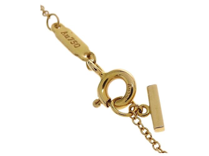 Tiffany T Pendente Tiffany & Co. T Smile in oro giallo 18K con diamanti D'oro - vista 3