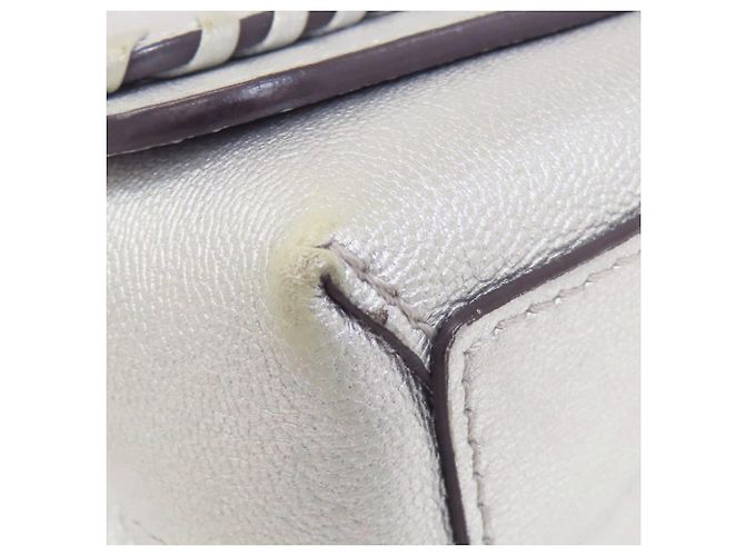 Borsa a Spalla Very Chain M43201 di Louis Vuitton Argento - vista 23