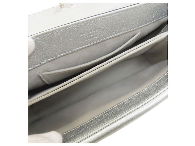 Borsa a Spalla Very Chain M43201 di Louis Vuitton Argento - vista 5