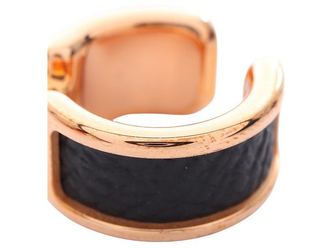 Ring Anello per foulard Hermès Olympe PM Nero D'oro - vista 4