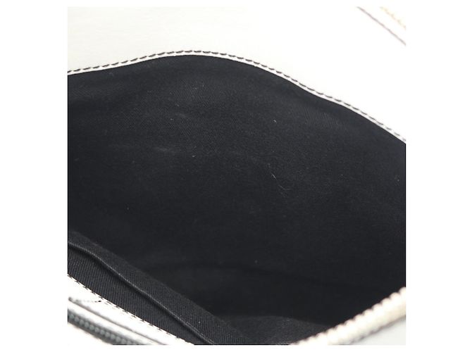 Borsa a Spalla Anagram Loewe Bianco - vista 5