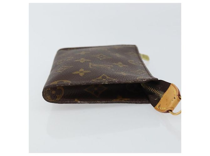 Bucket LOUIS VUITTON Monogramma Secchiello PM Pochette Accessorio LV Auth 161458 - vista 3