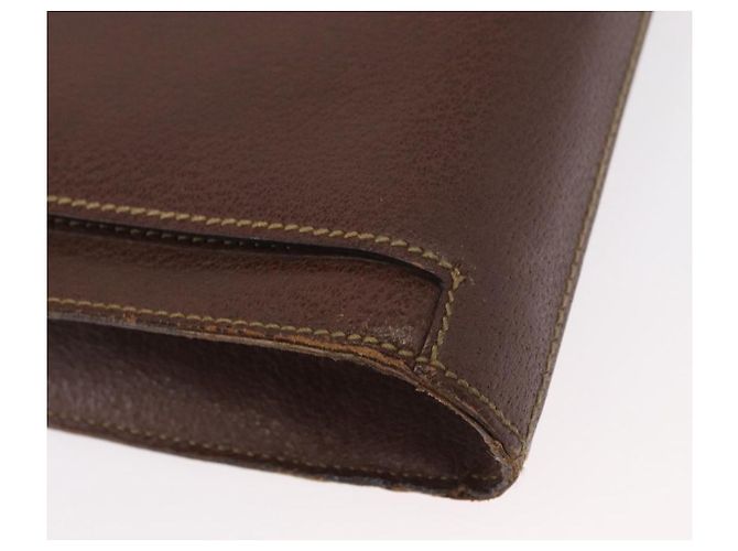 Gucci Bamboo Business Bag Leder 2-Wege Braun 015 1521 3675 Auth ar13889 - Ansicht 11