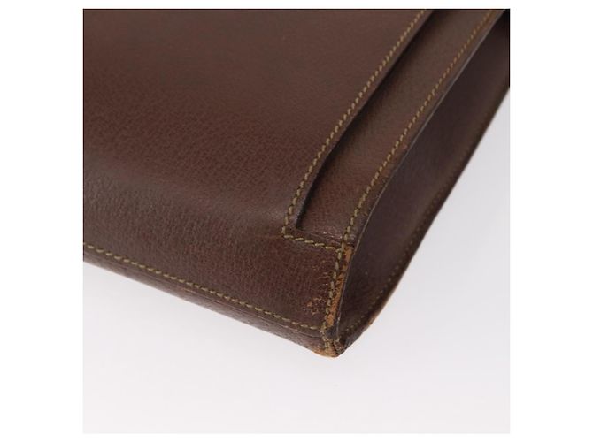 Gucci Bamboo Business Bag Leder 2-Wege Braun 015 1521 3675 Auth ar13889 - Ansicht 12
