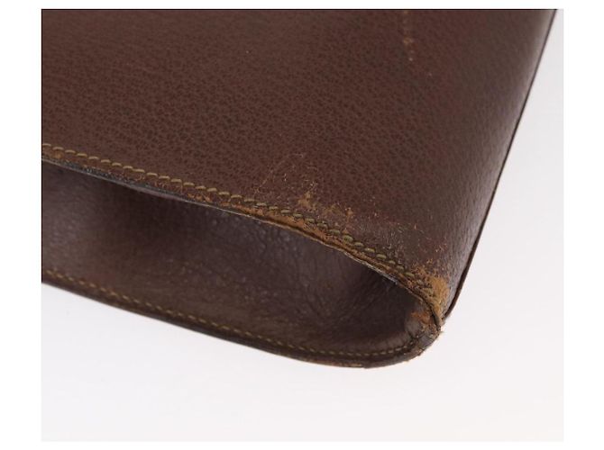 Gucci Bamboo Business Bag Leder 2-Wege Braun 015 1521 3675 Auth ar13889 - Ansicht 13