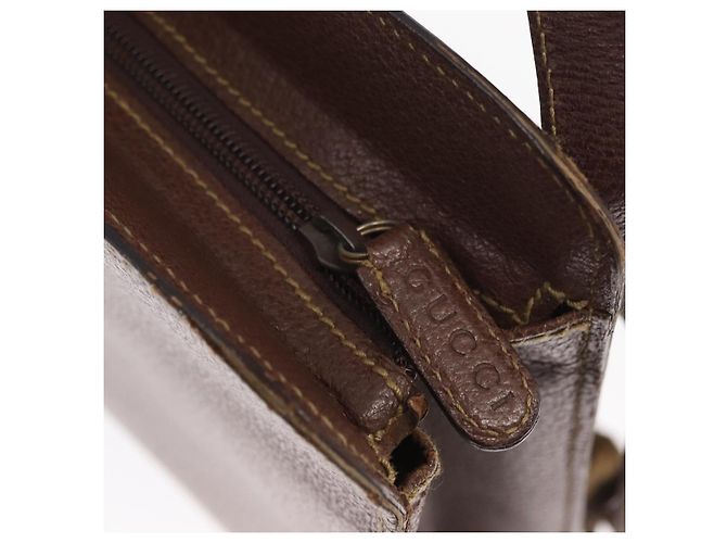 Gucci Bamboo Business Bag Leder 2-Wege Braun 015 1521 3675 Auth ar13889 - Ansicht 15