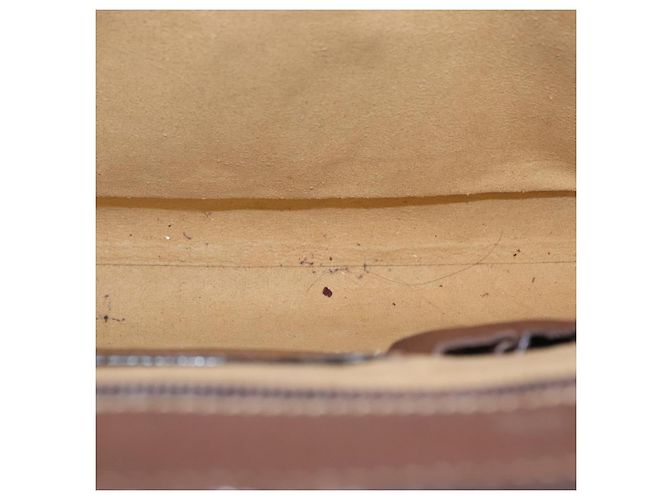 Gucci Bamboo Business Bag Leder 2-Wege Braun 015 1521 3675 Auth ar13889 - Ansicht 17